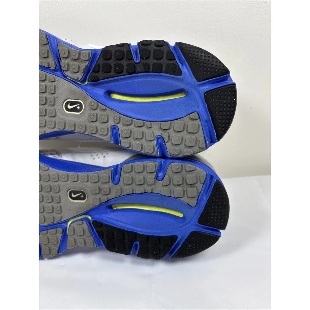 NIKE Mens Lunarfly 2 Gray Blue Running Shoes Sz 8.5‎ 452419-004 Athletic Comfort